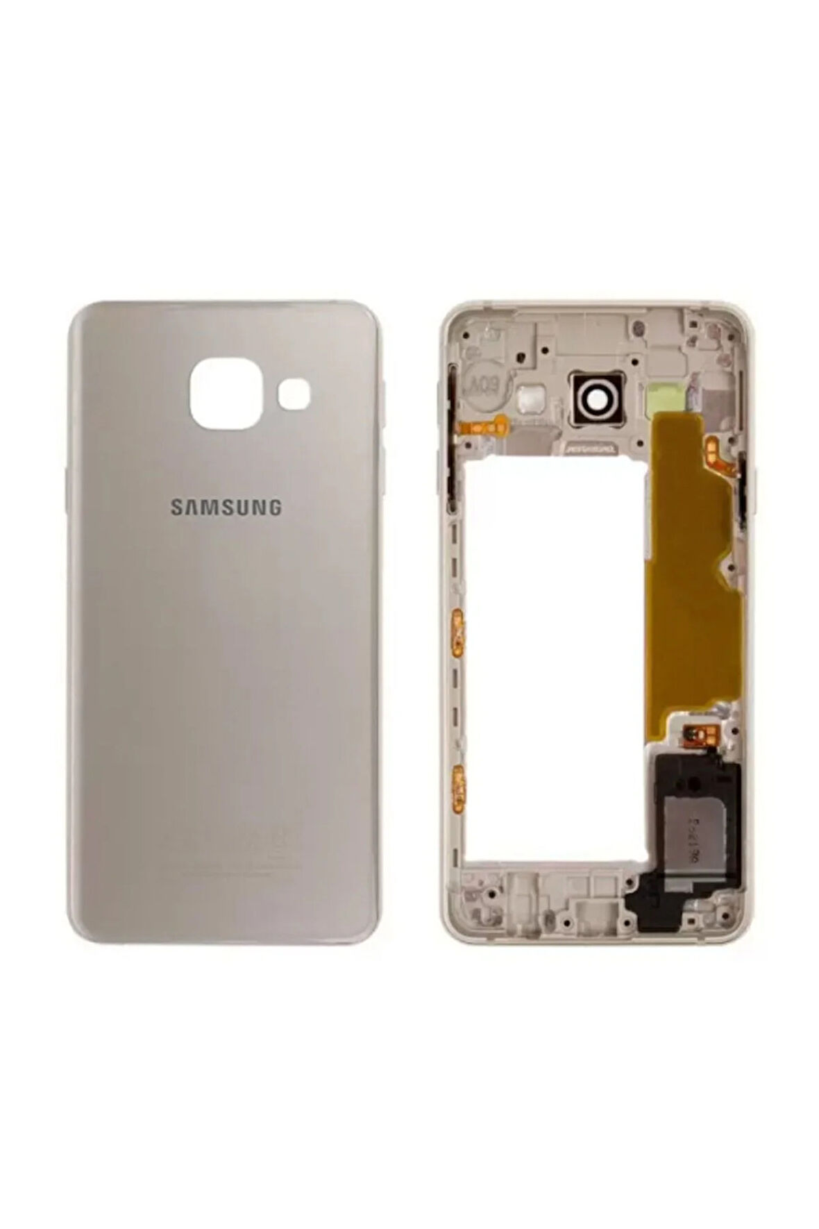 Samsung A510 Gold Arka Kasa Full + Kapak