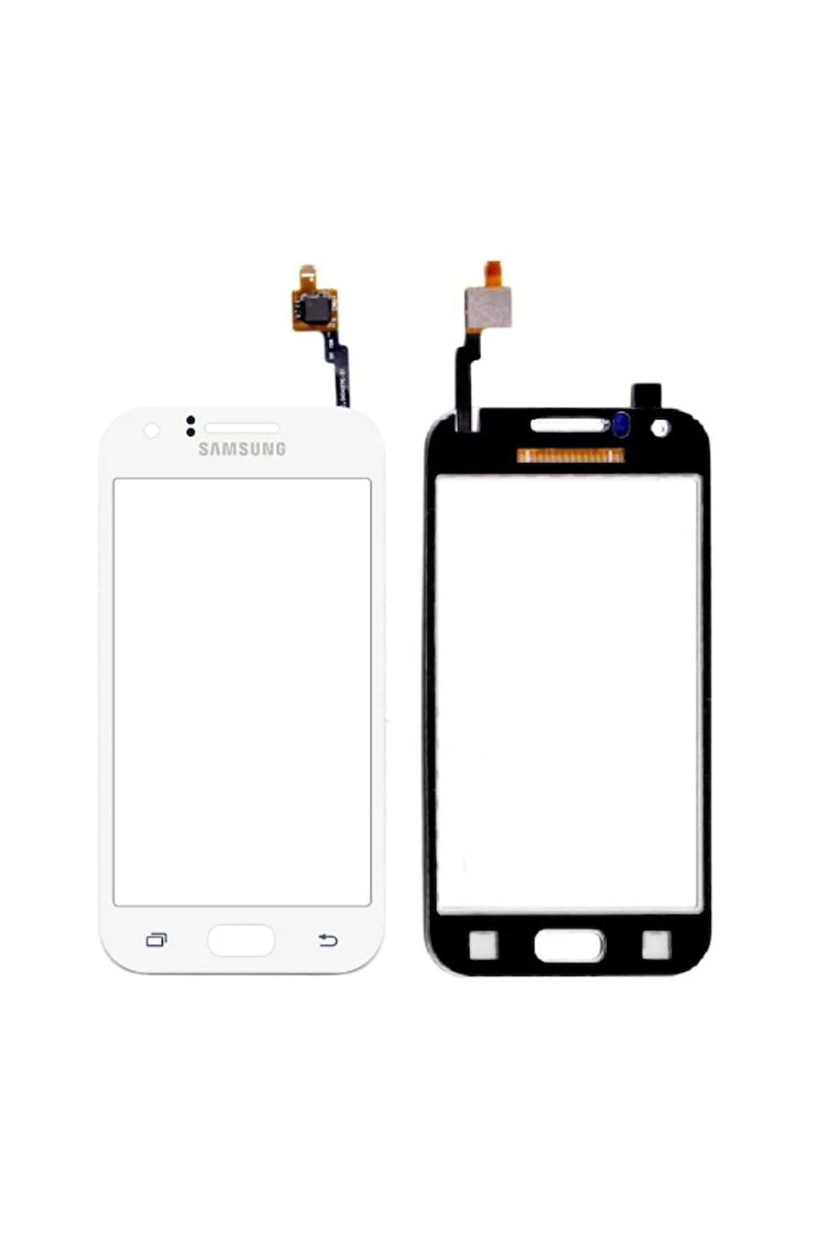 Samsung J100 Dokunmatik Ön Cam Panel Beyaz Ekran