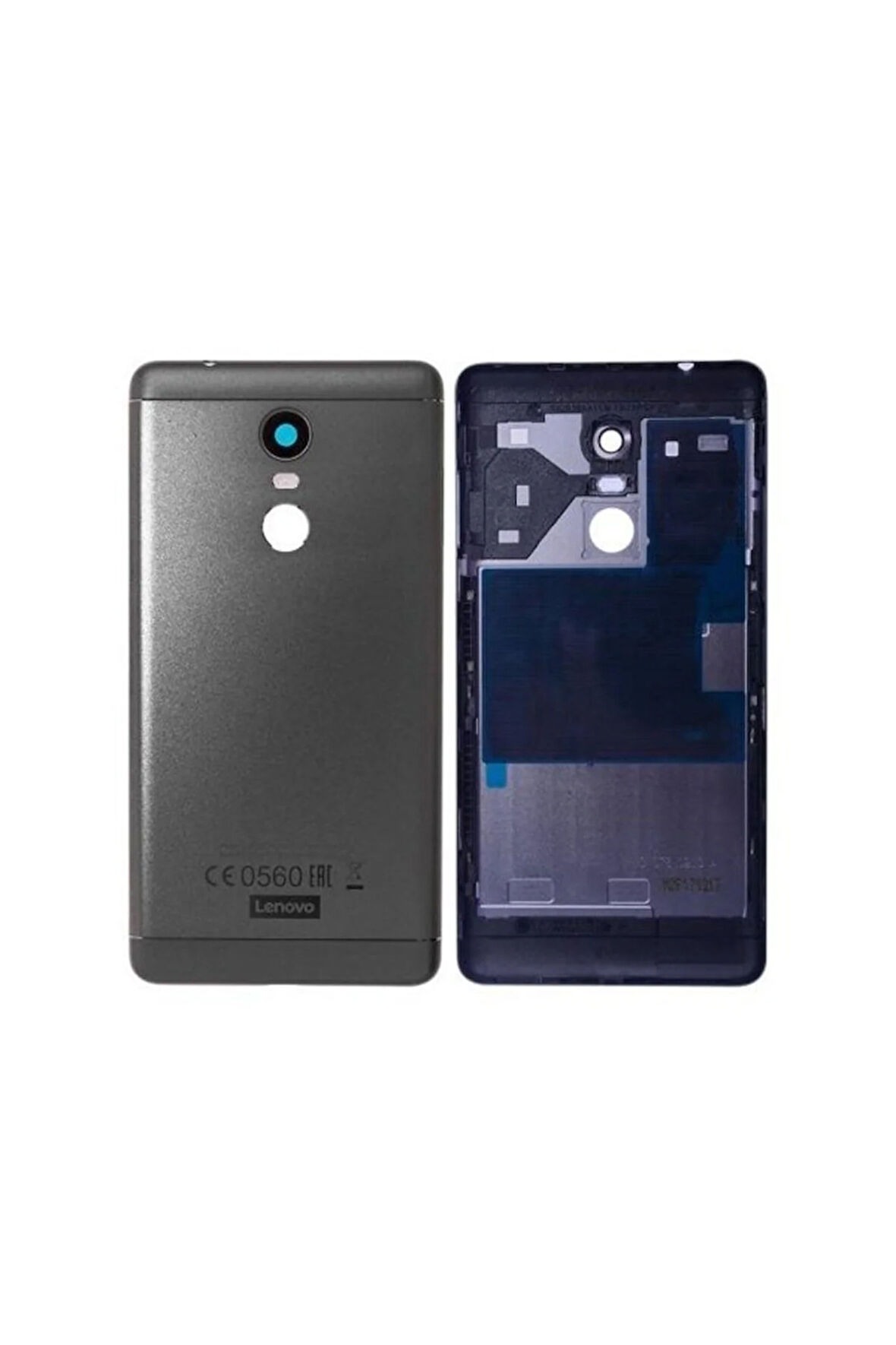 Lenovo K6 Note Kasa Arka Kapak Siyah Renk