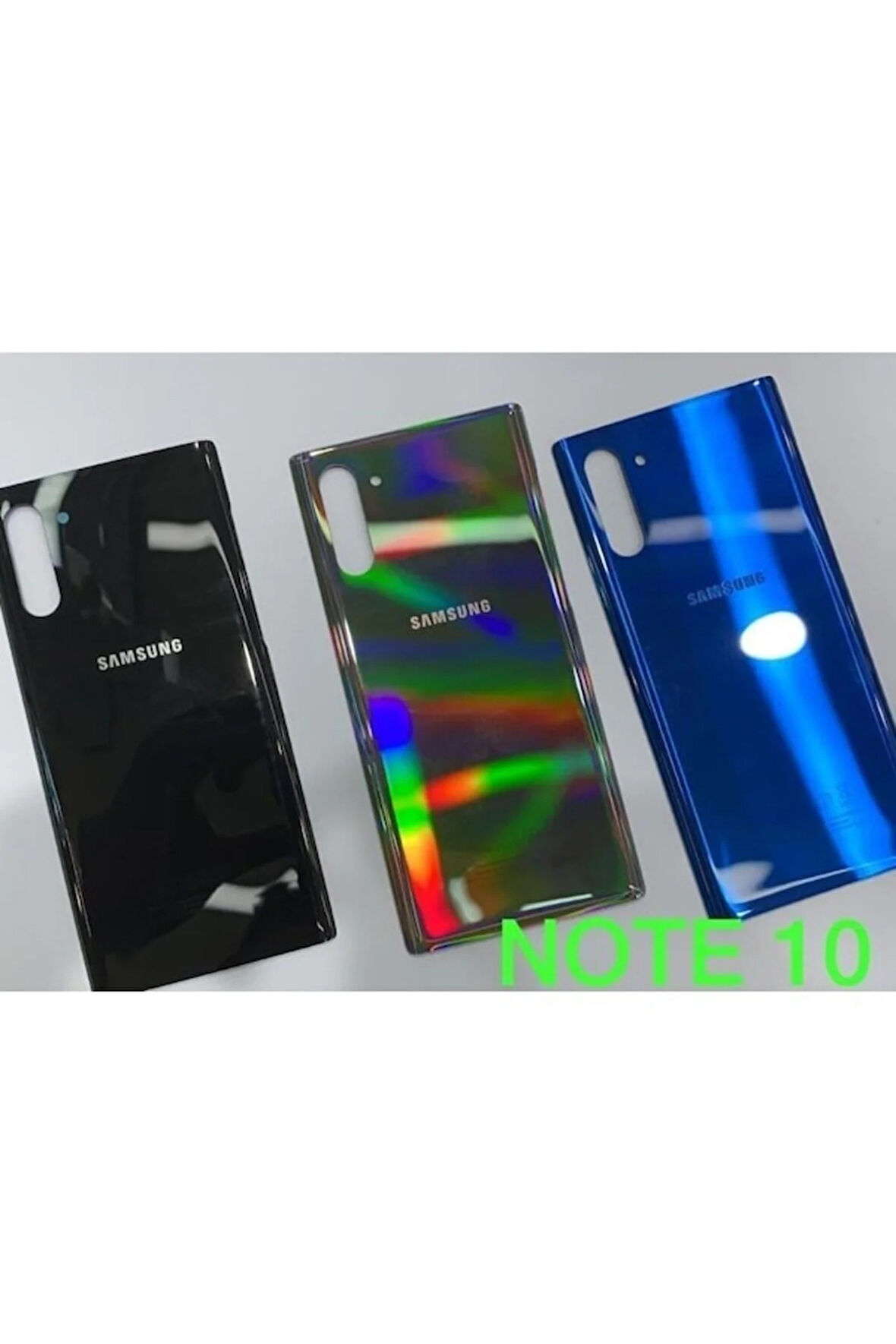 Samsung Galaxy Note 10 Arka Kapak Mavi N-970