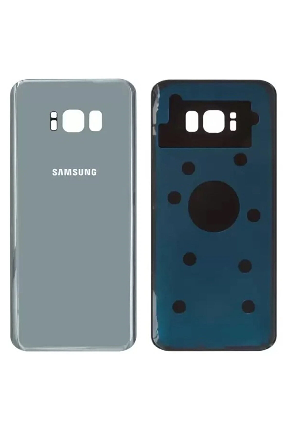 Samsung Galaxy S8 Plus Uyumlu Arka Kapak Silver G955f