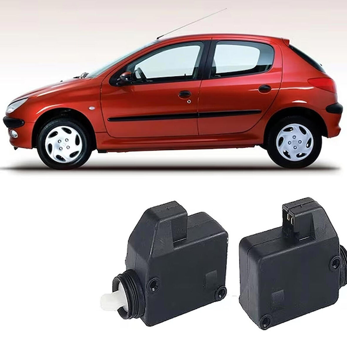 PEUGEOT 206 12V BAGAJ KİLİT MOTORU 6615.16