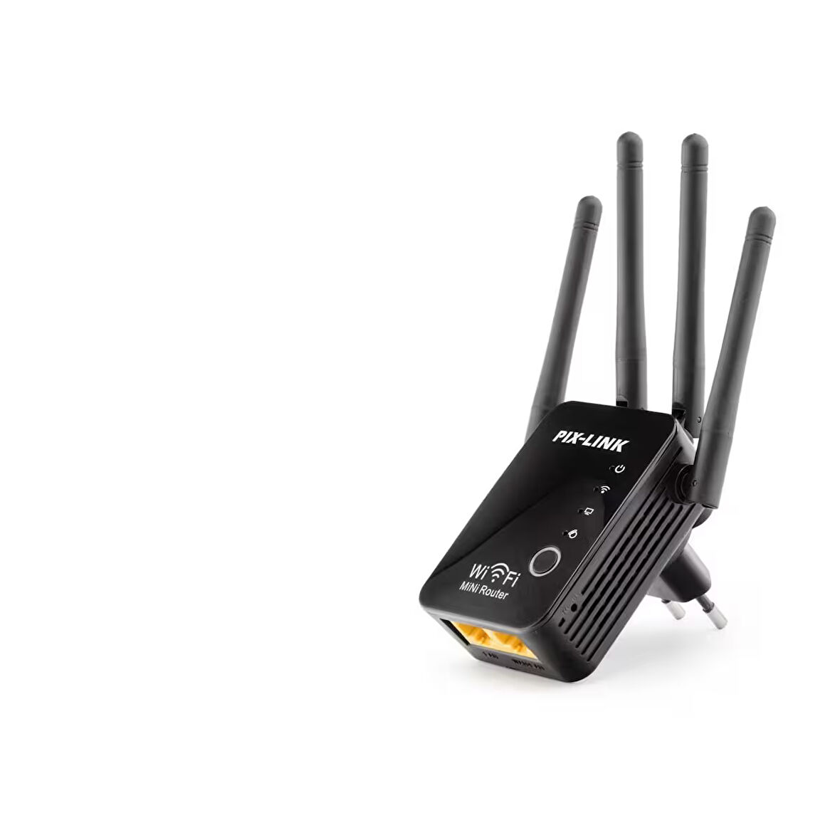 Wıfı Repeater + Router + Ap 300Mbps Siyah LV-WR16