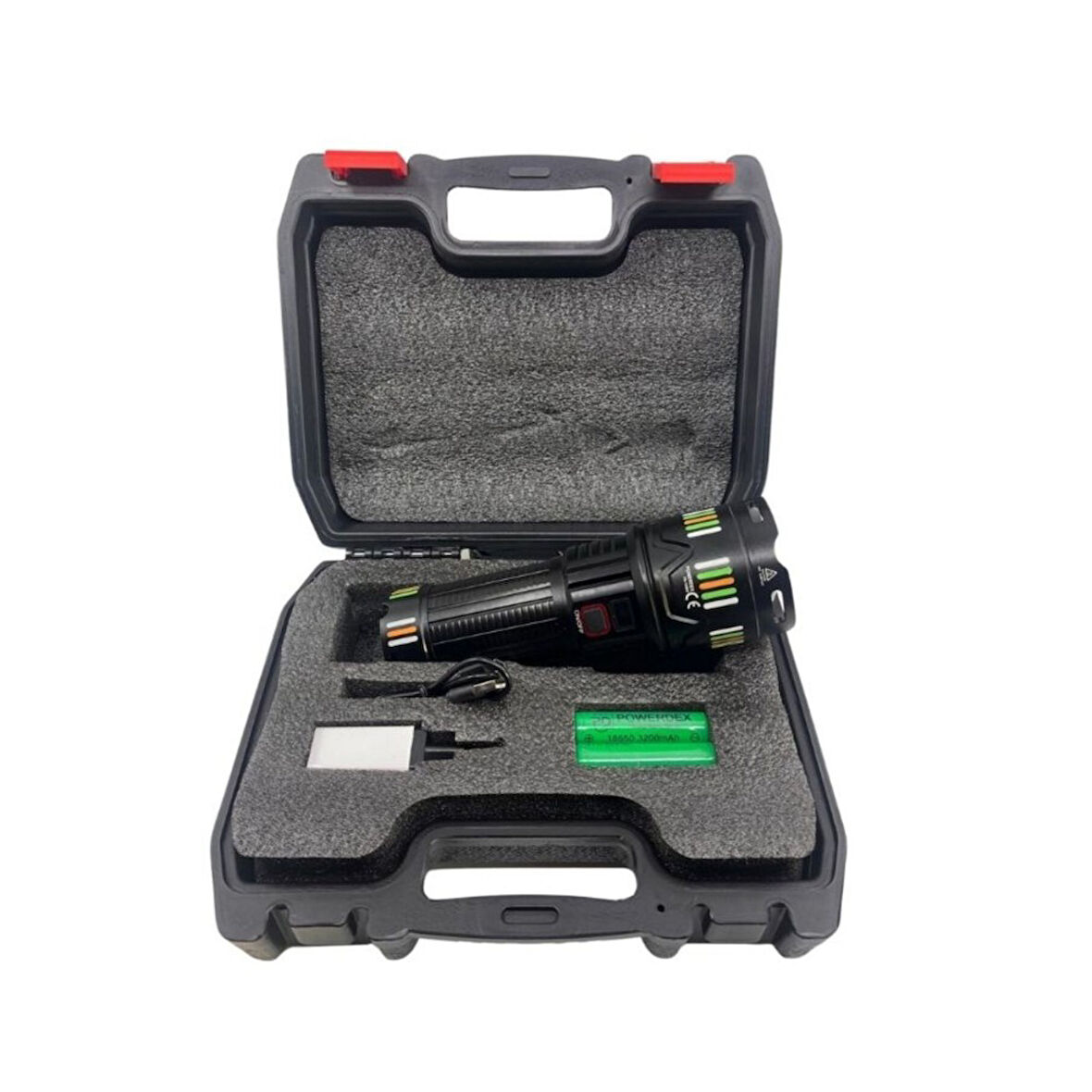 Pd-12800 45 Watt 4500 Lümen Zoomlu Profesyonel Avcı El Feneri