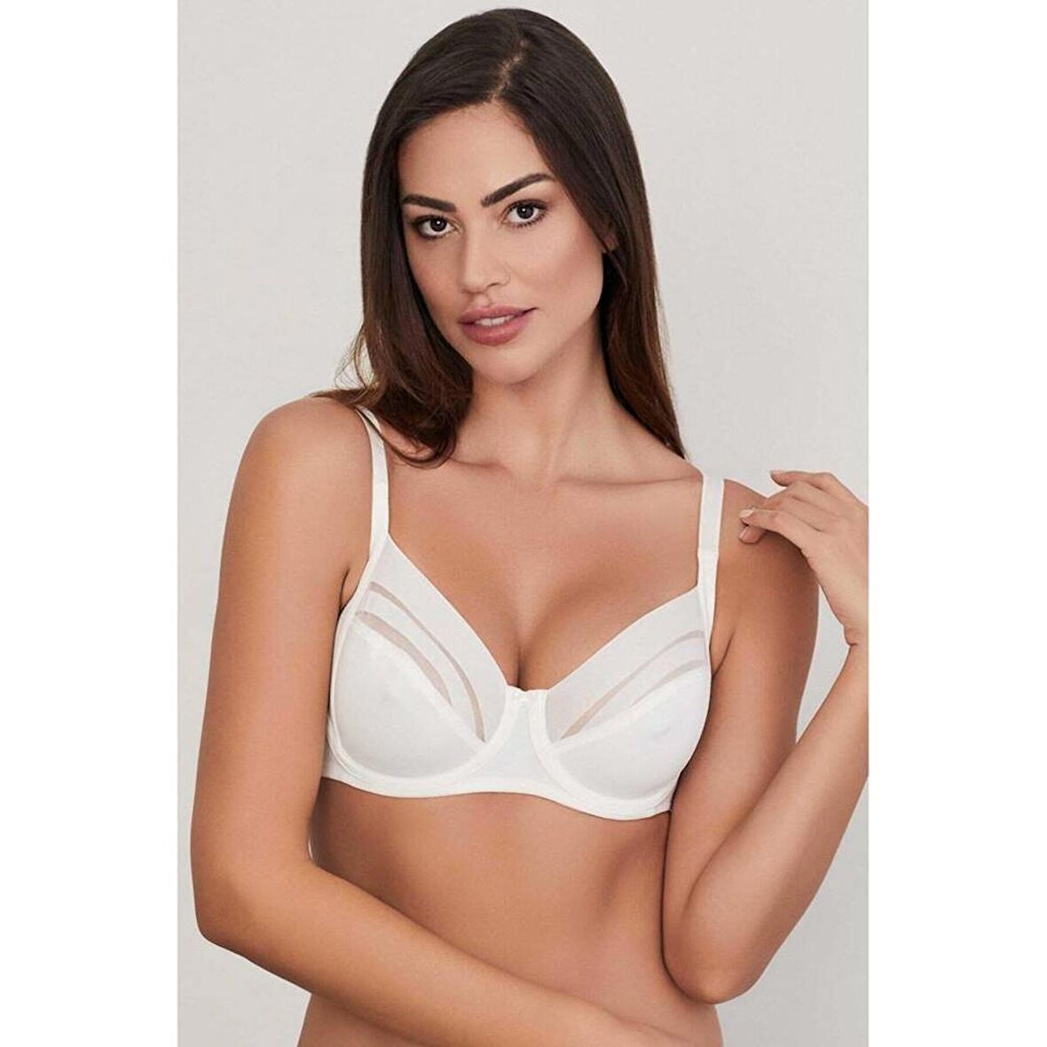 Eros Kadın Balenli Toparlayıcı Çizgili Sütyen