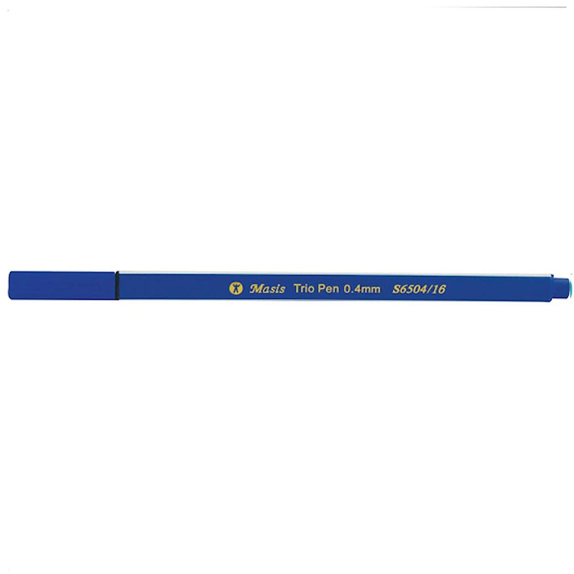 Masis Trio Pen 0.4 MM Koyu Mavi S6504-16 (10 adet)