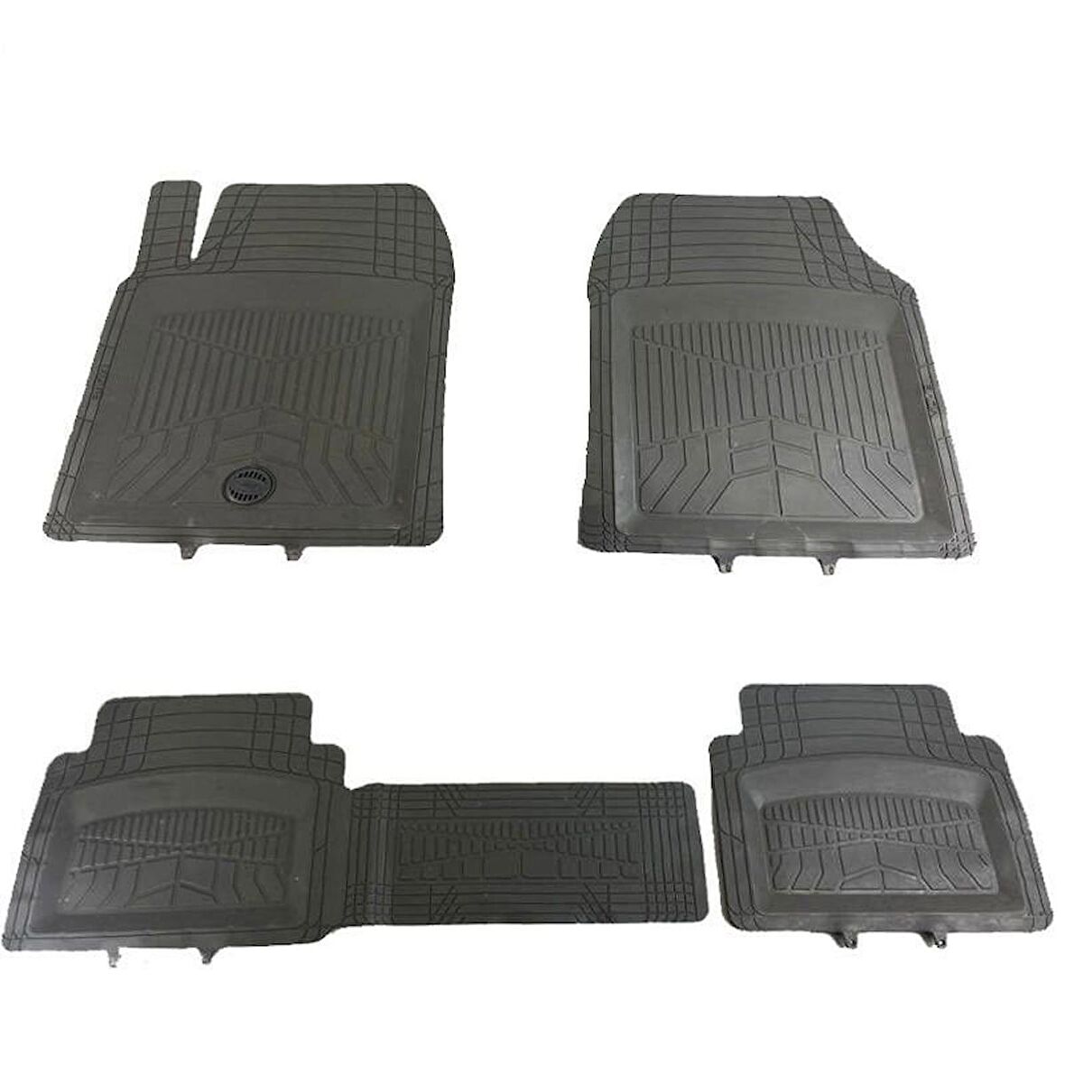 Hyundai Santa Fe 3D Pufi Move Universal Paspas Siyah