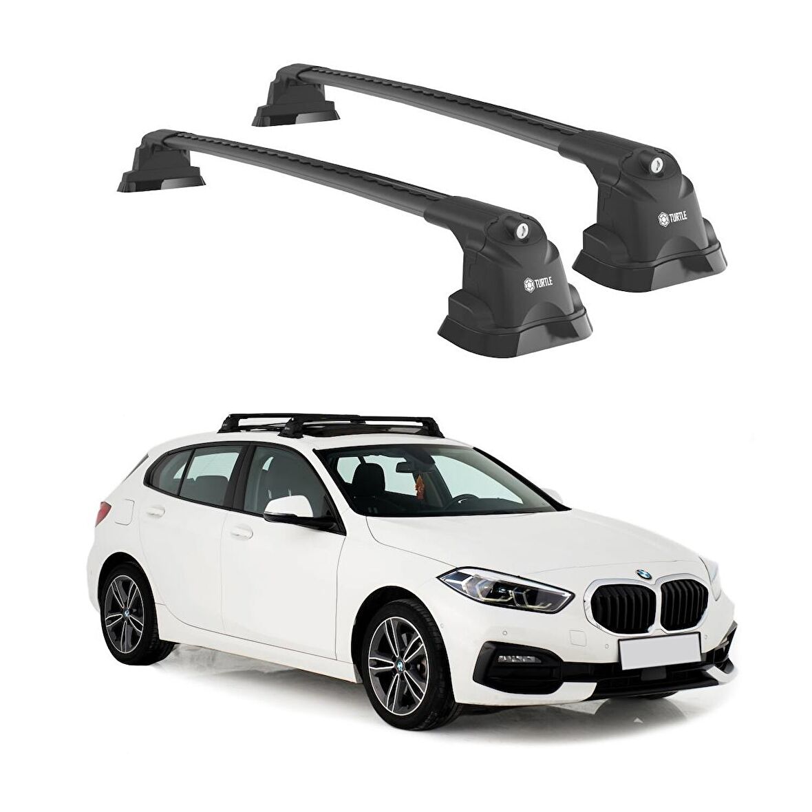 Bmw 1-series (f40) 2020-2024 Turtle Air3 Ara Atkı Siyah