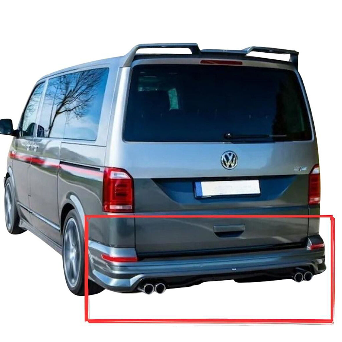 Volkswagen Transporter T6-T6,5 ABT Arka Ek (Plastik)