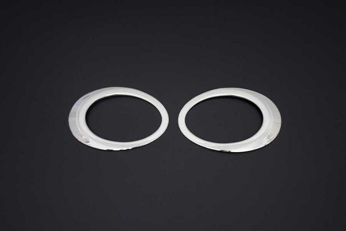 Renault Megane 3 Krom Sis Farı Çerçevesi 2 Parça 2010-2012 Arası