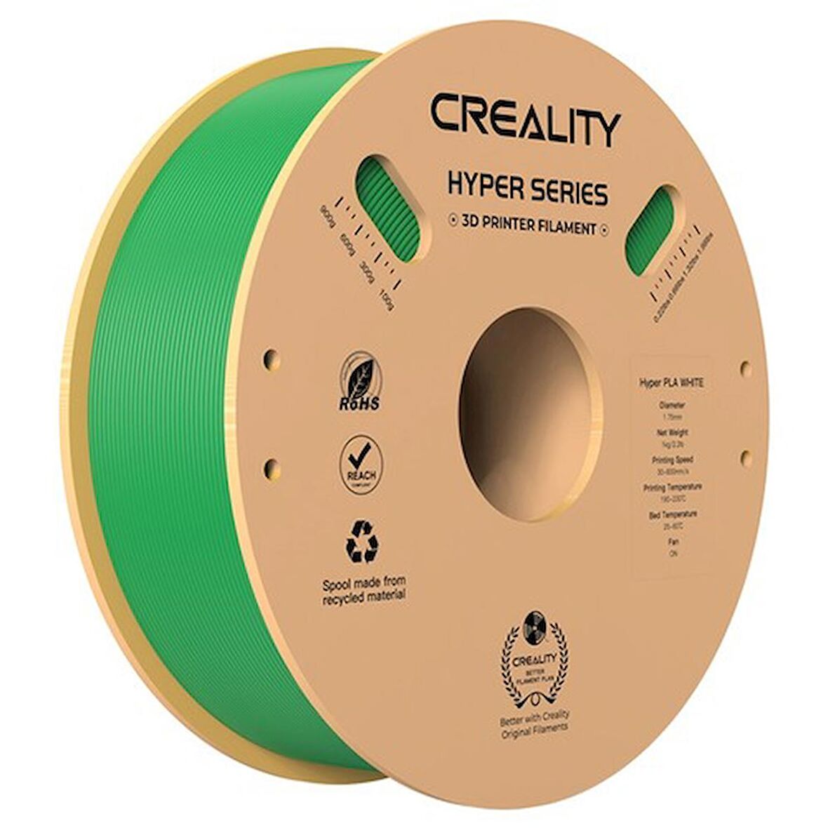 Creality Hyper PLA Filament Yeşil 1.75mm 1kg