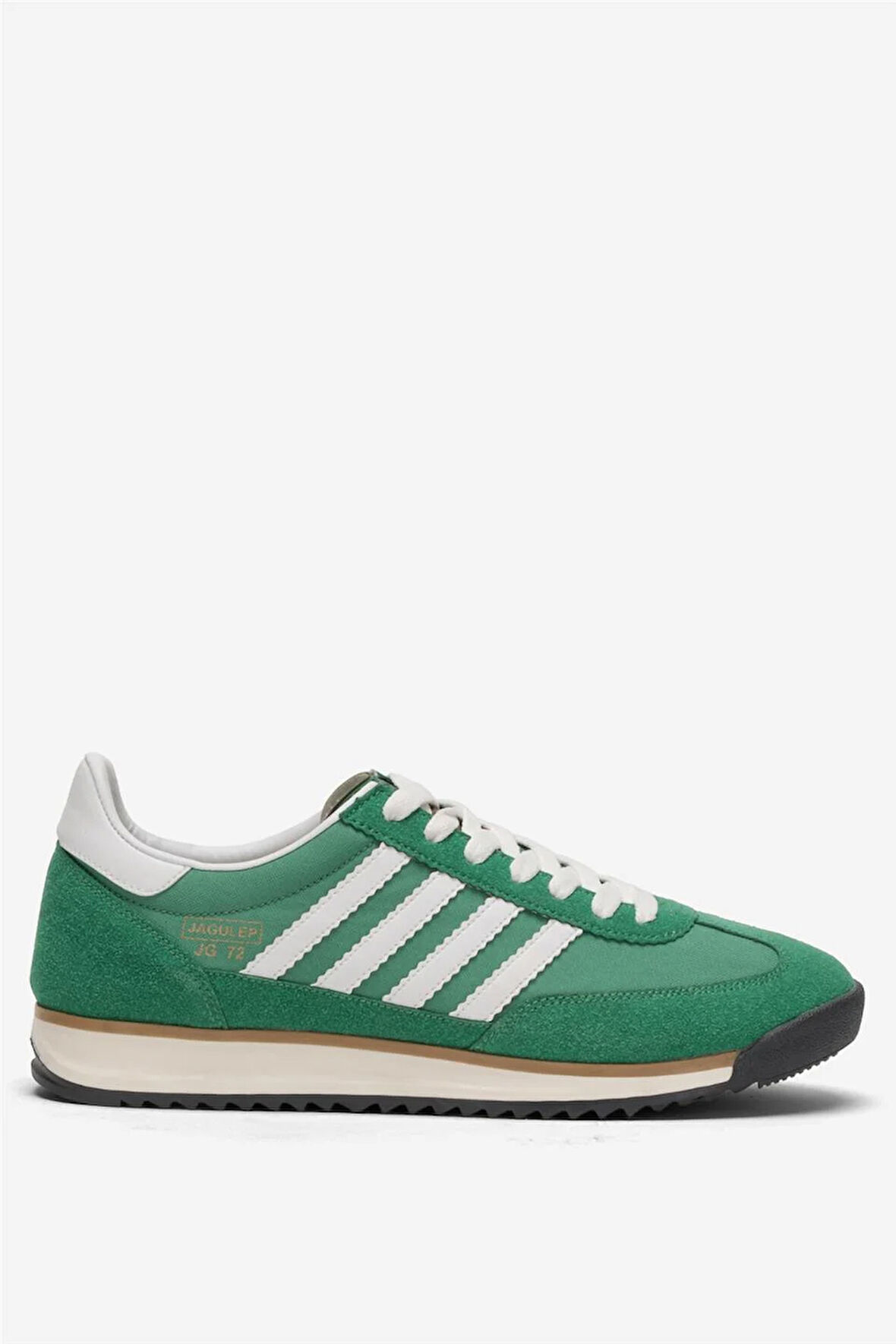 Erkek Günlük Rahat Taban Yumuşak Hafif Sneaker Bağcıklı Spor Ayakkabı  YEŞİL - BEYAZ