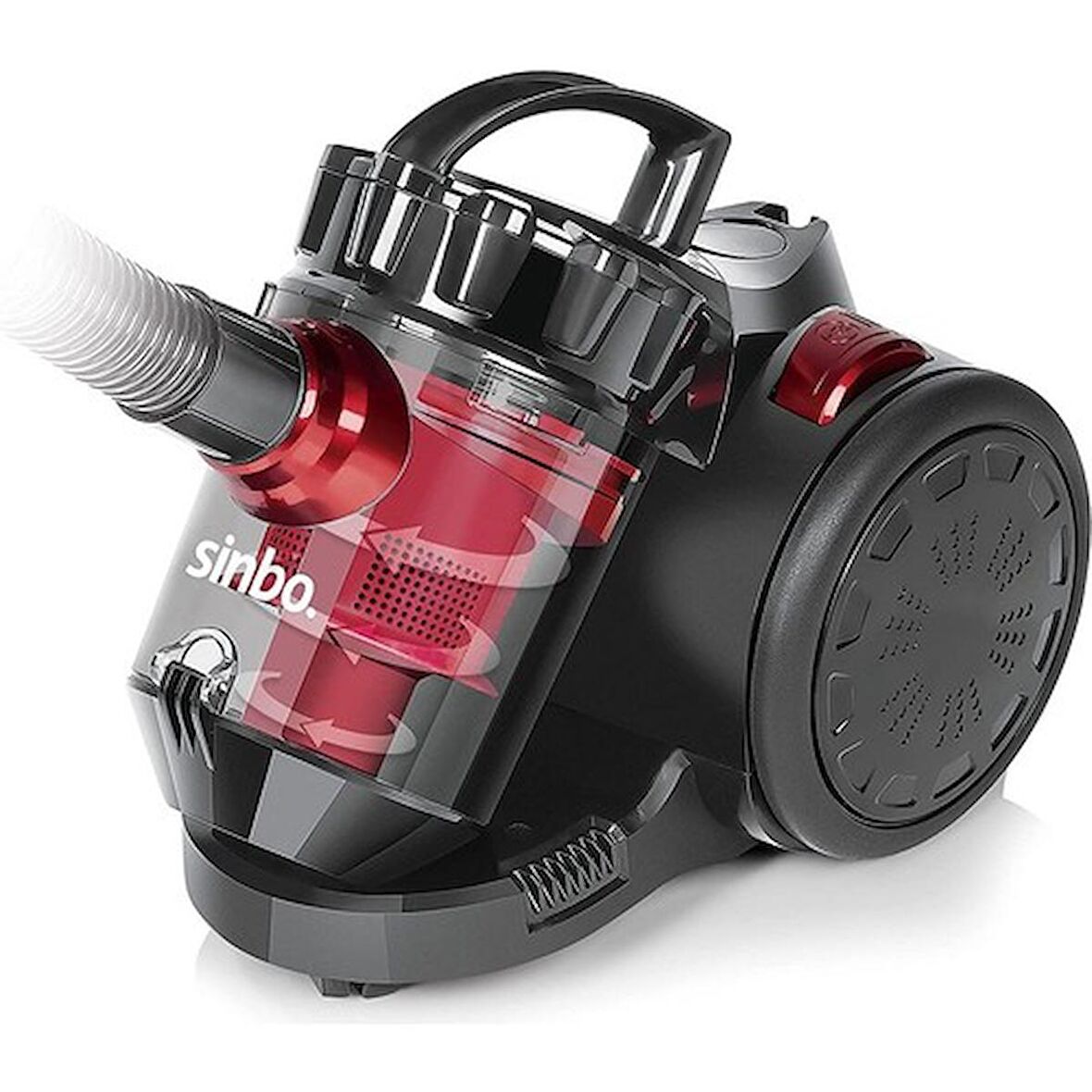 Sinbo Elektrikli Süpürge Cyclonic Torbasız Kırmızı SVC8605