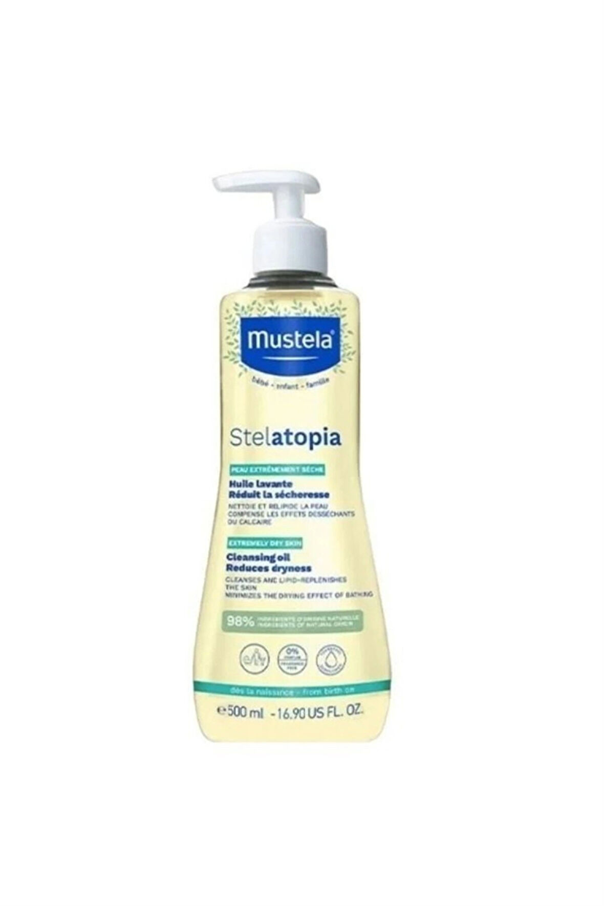 Mustela Stelatopia Huile Lavante Cleansing Oil 500 ml