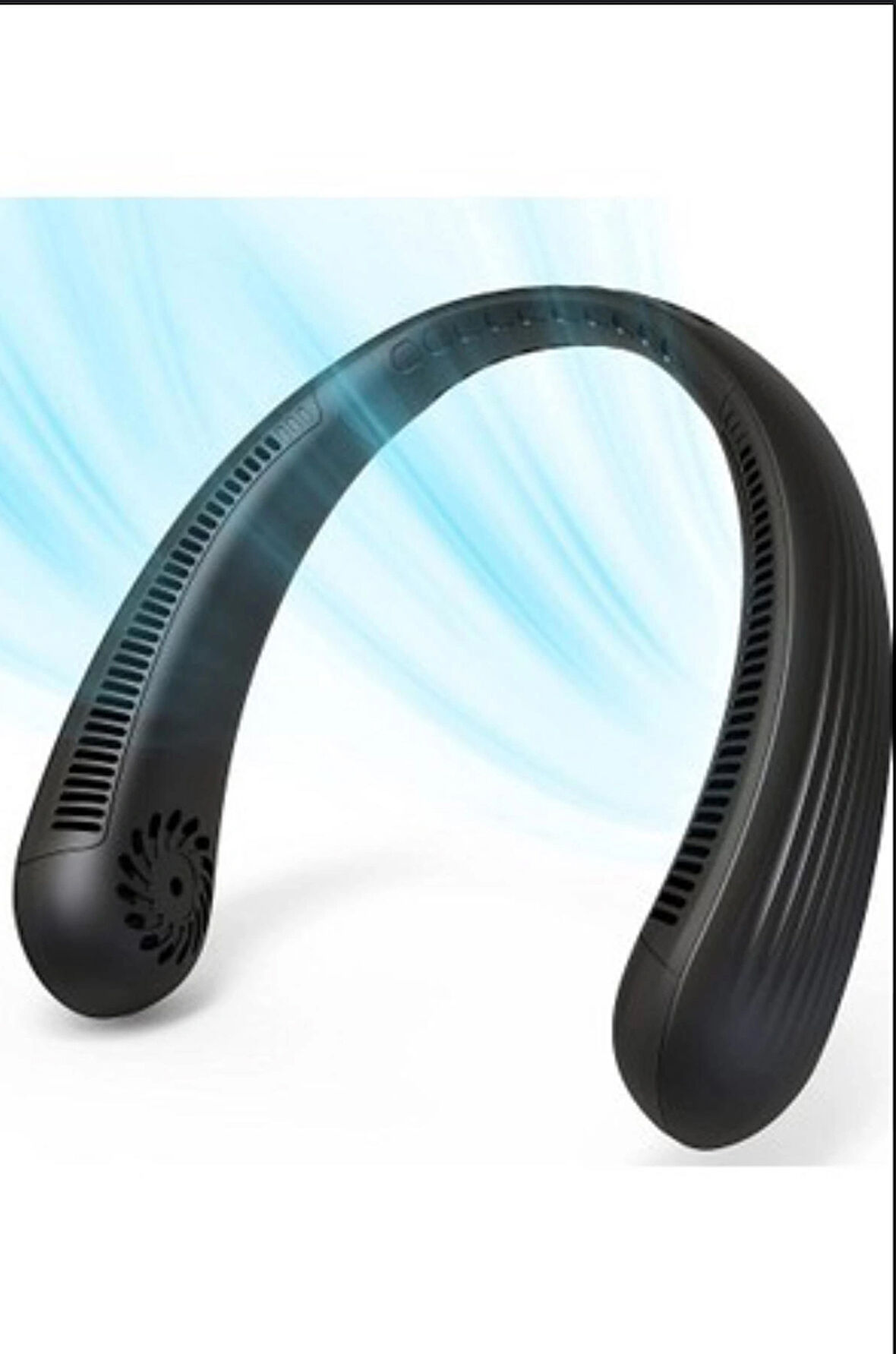 Star Toys Hm Yeni Nesil Şarjlı Boyun Fanı 3 Kademeli Soğutucu Mini Esnek Ayarlanabilir Askılı Fan