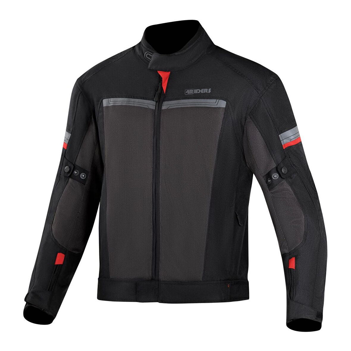 4Riders Valencia Yazlık CE Sertifikalı Korumalı Kadın Motosiklet Montu Siyah