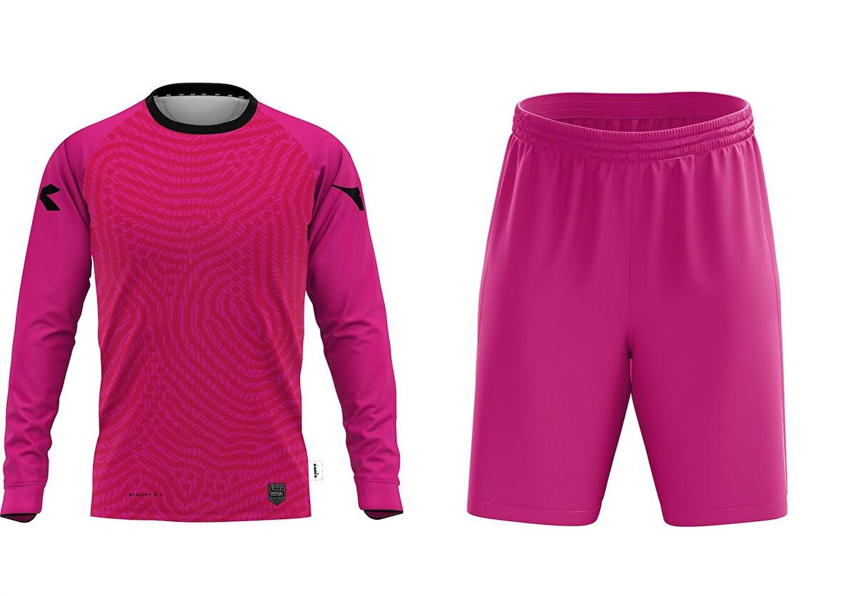 Diadora Elite - Pembe Kaleci Forma + Şort Takımı - 1160003ELITE