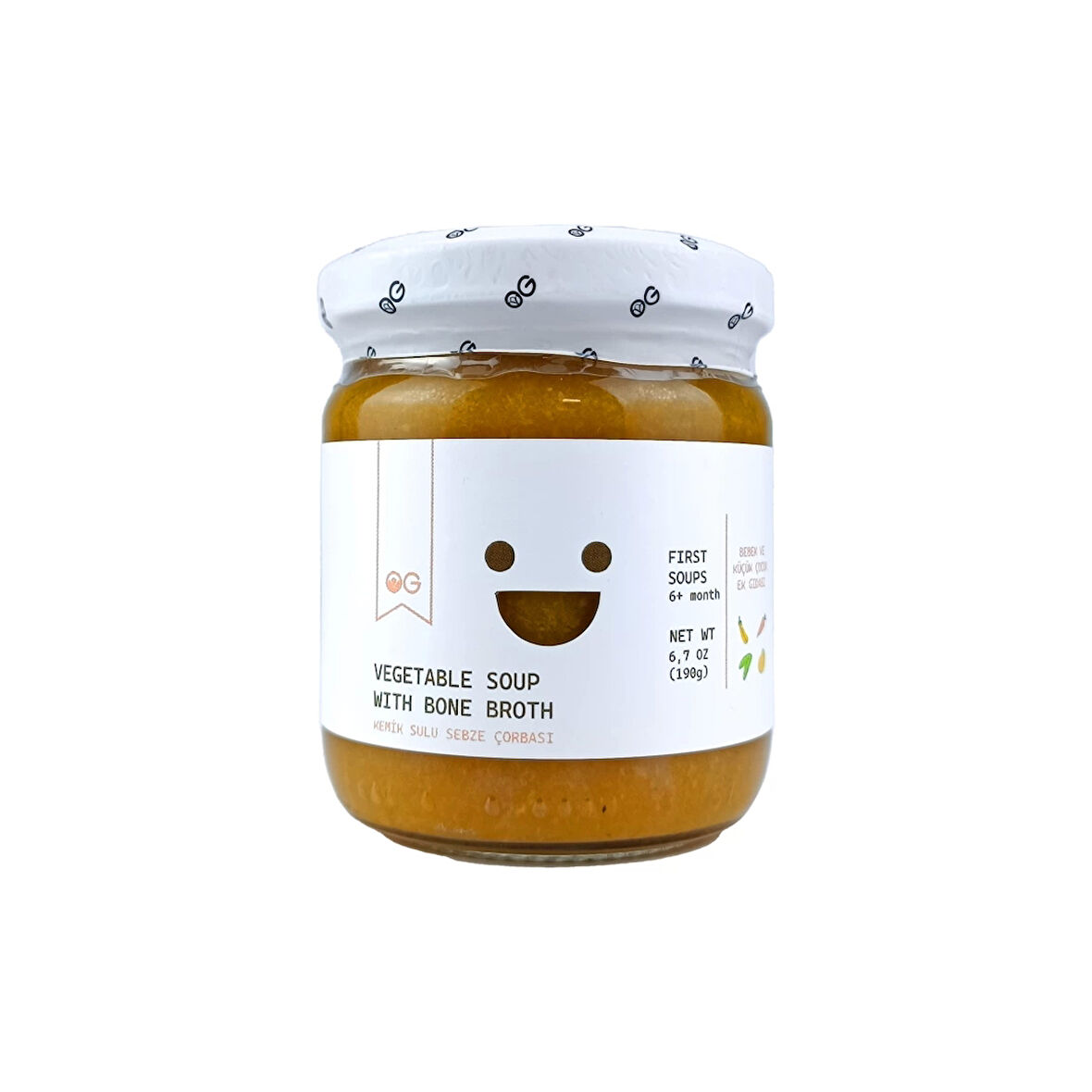 Og Natural Kemik Sulu Sebze Çorbası 190 Gr