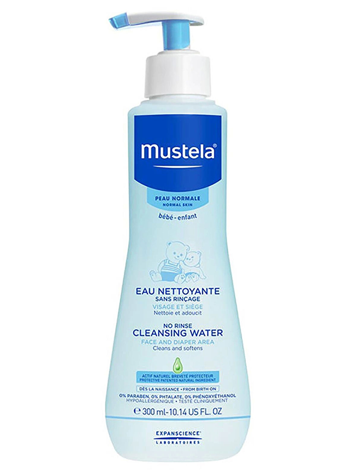Mustela Cleansing Water Durulama Gerektirmeyen Temizleme Sıvısı 300 Ml