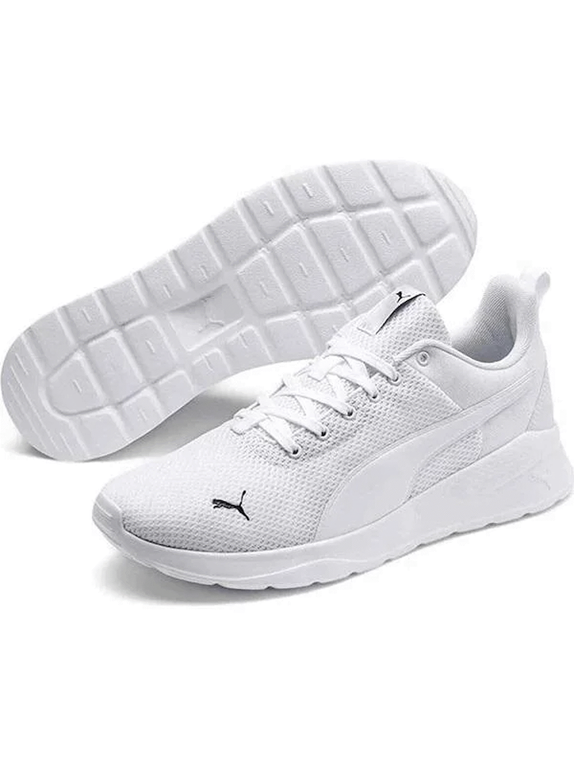 Puma 371128 Anzarun Lite Beyaz-Beyaz Erkek Spor Ayakkabı