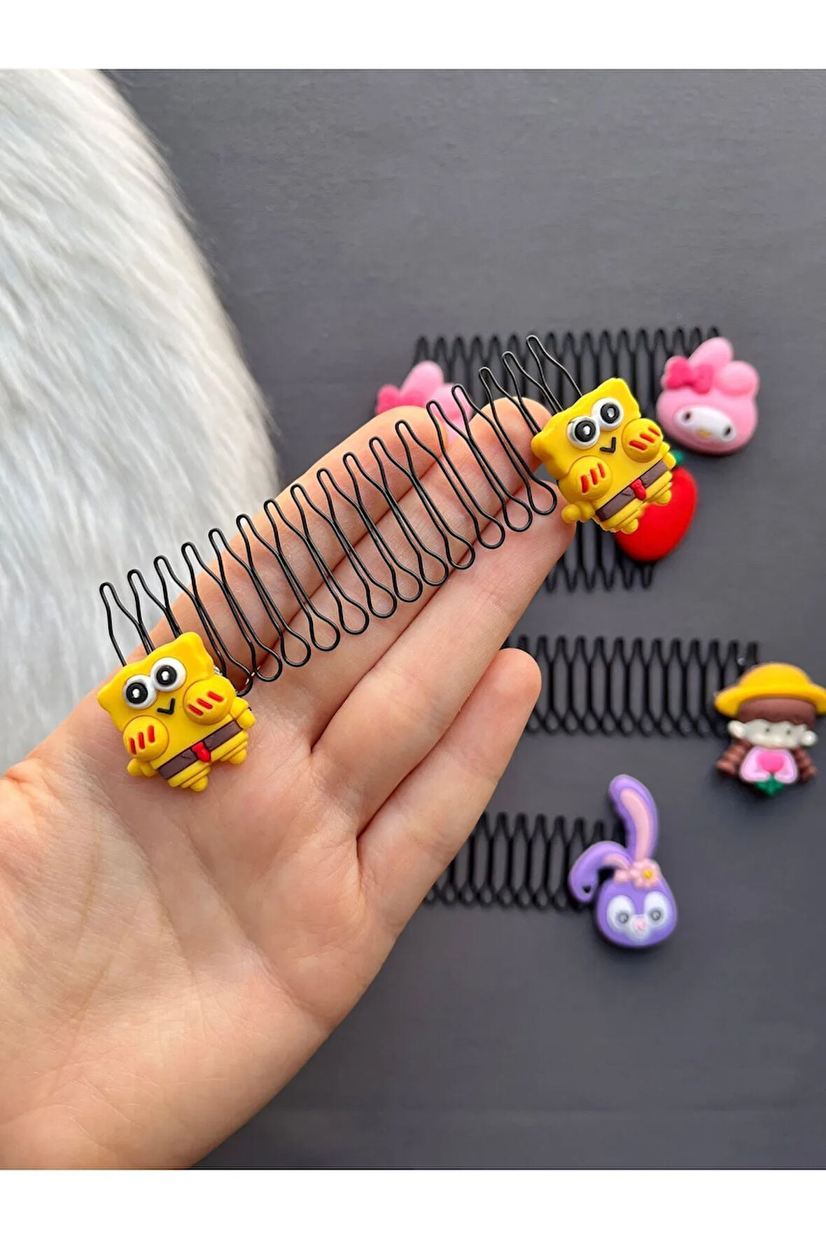 Yaylı Topuz Tokası Hayalet Toka