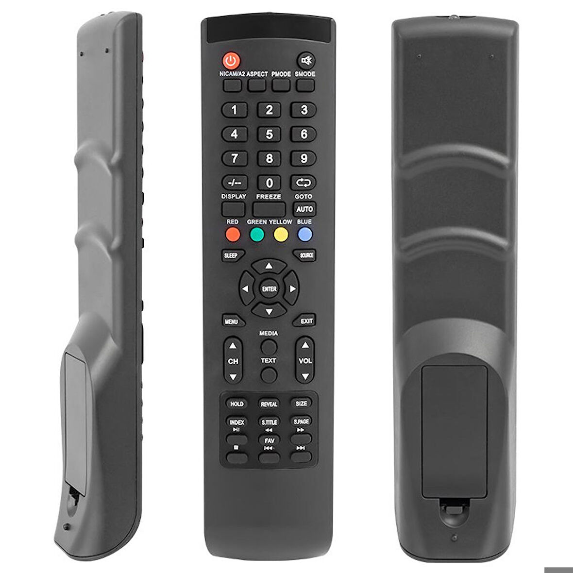 Ayt Nordmende Sanyo Saba Profilo Universal Tüm Modellere Uyumlu Lcd Led Tv Kumandası Uzaktan Kumanda