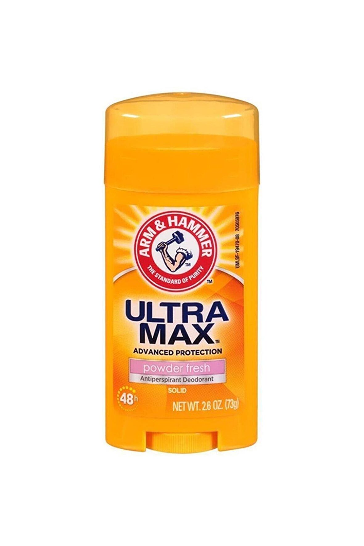 Arm & Hammer Ultra Max Powder Fresh Antiperspirant Ter Önleyici Leke Yapmayan Stick Deodorant 73 gr