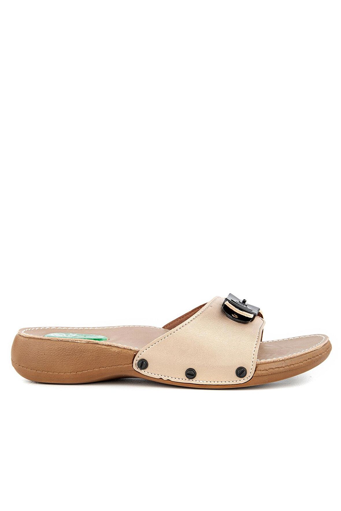 Muya Phare Anatomik Taban Jel Destekli Dört Mevsim Kadın Terlik