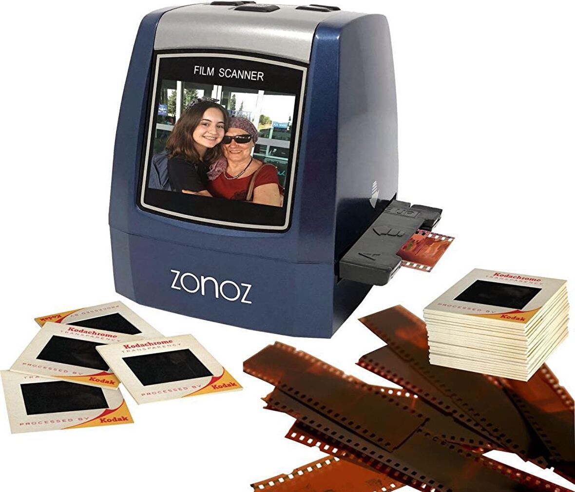 ZONOZ FS-3 22MP Hepsi Bir Arada Film ve Slayt Dönüştürücü Tarayıcı