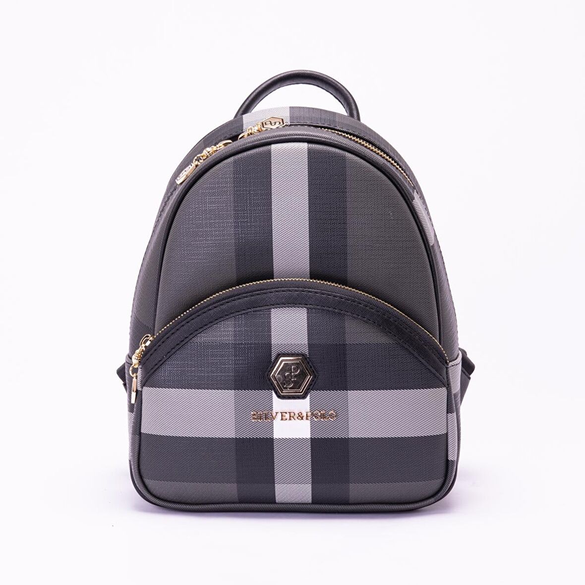 Silver Polo  Kadın  945-33238 SILVER POLO SIRT ÇANTASI M129 SİYAH-MAT SİYAH