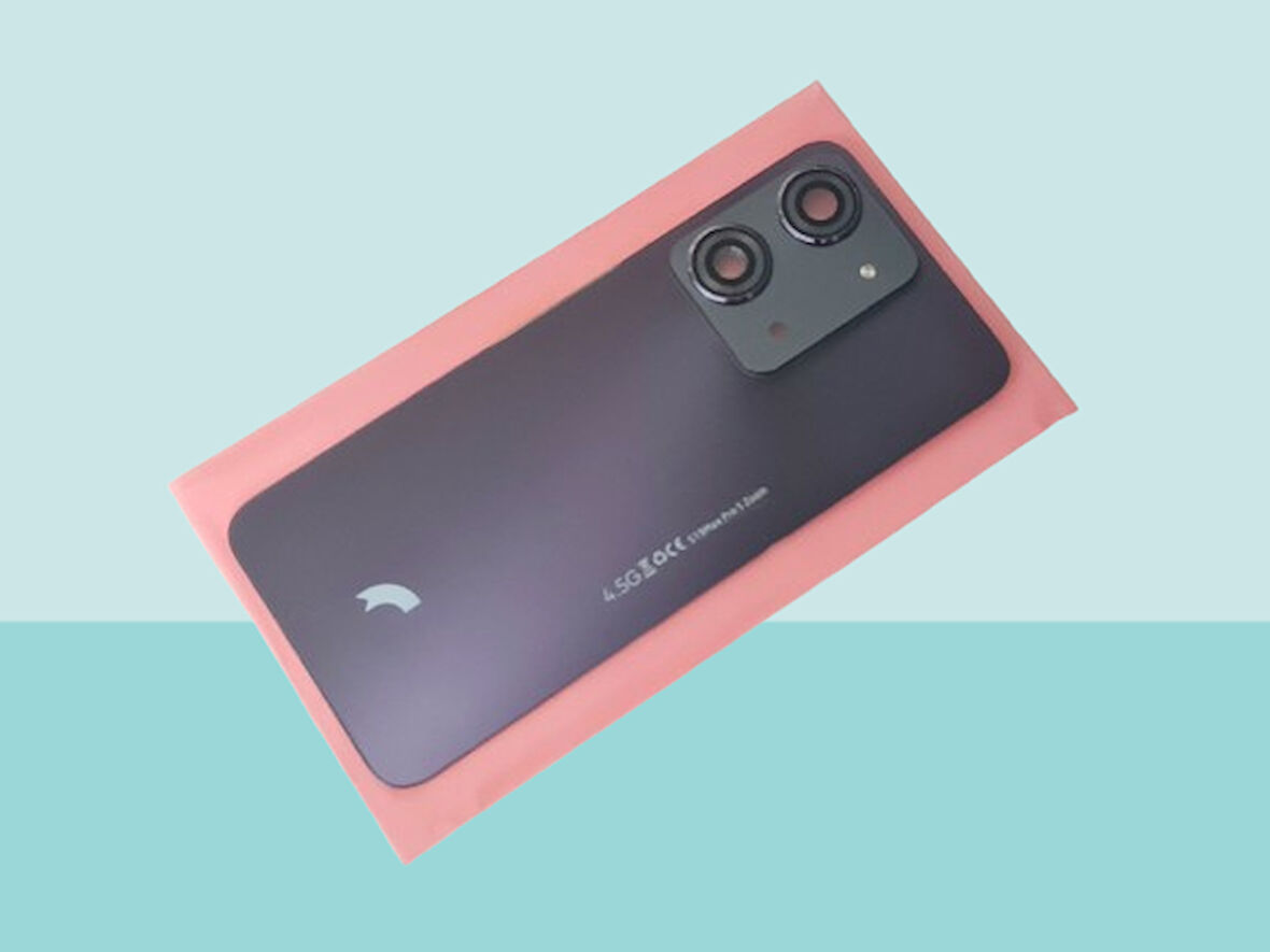 Tkgz - Reeder S19 Max PRO S Arka Kapak Batarya Kapağı  (Cam Full Lensli) - MAVİ