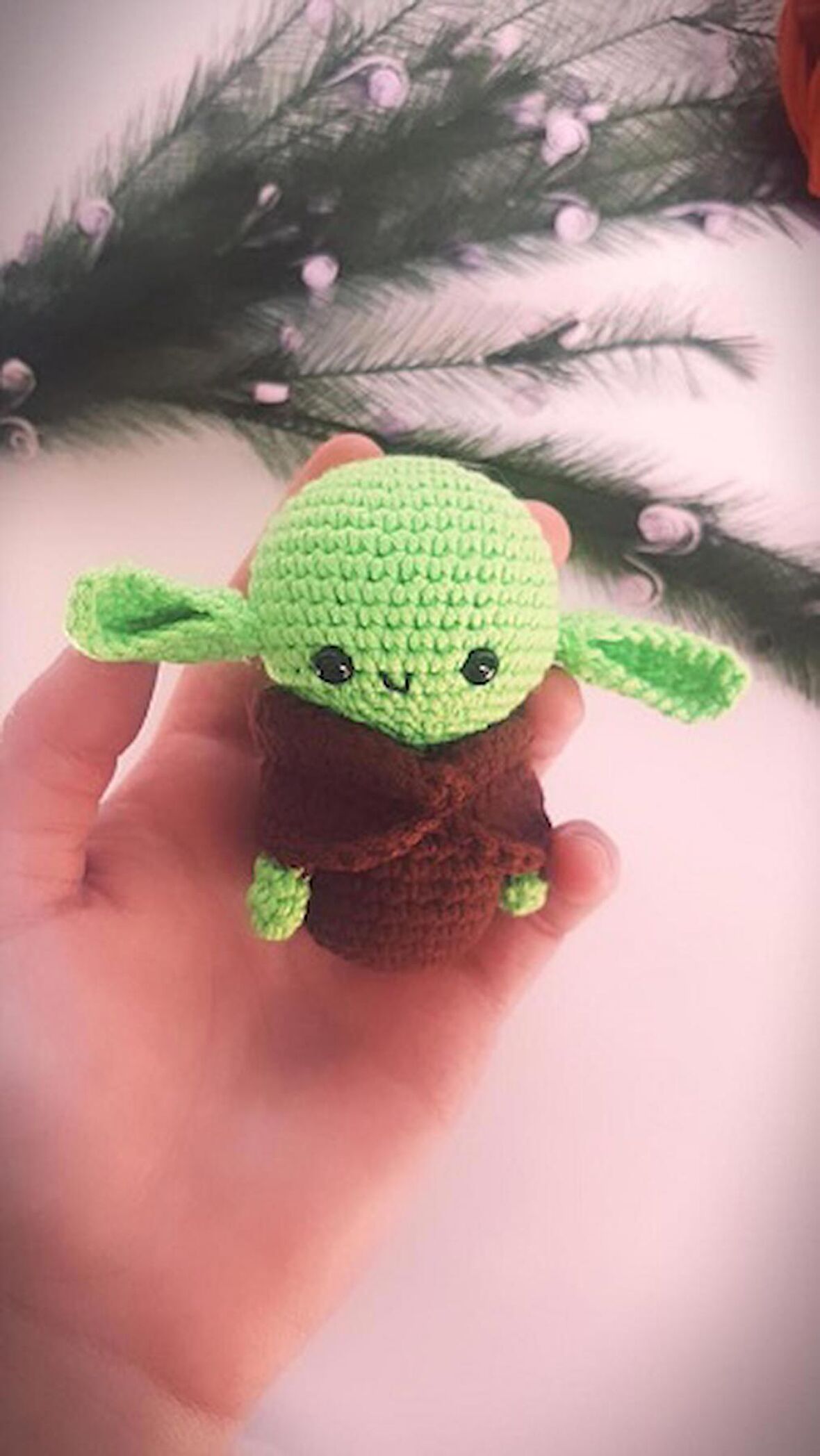 BABY YODA ANAHTARLIK (EL ÖRGÜSÜDÜR)