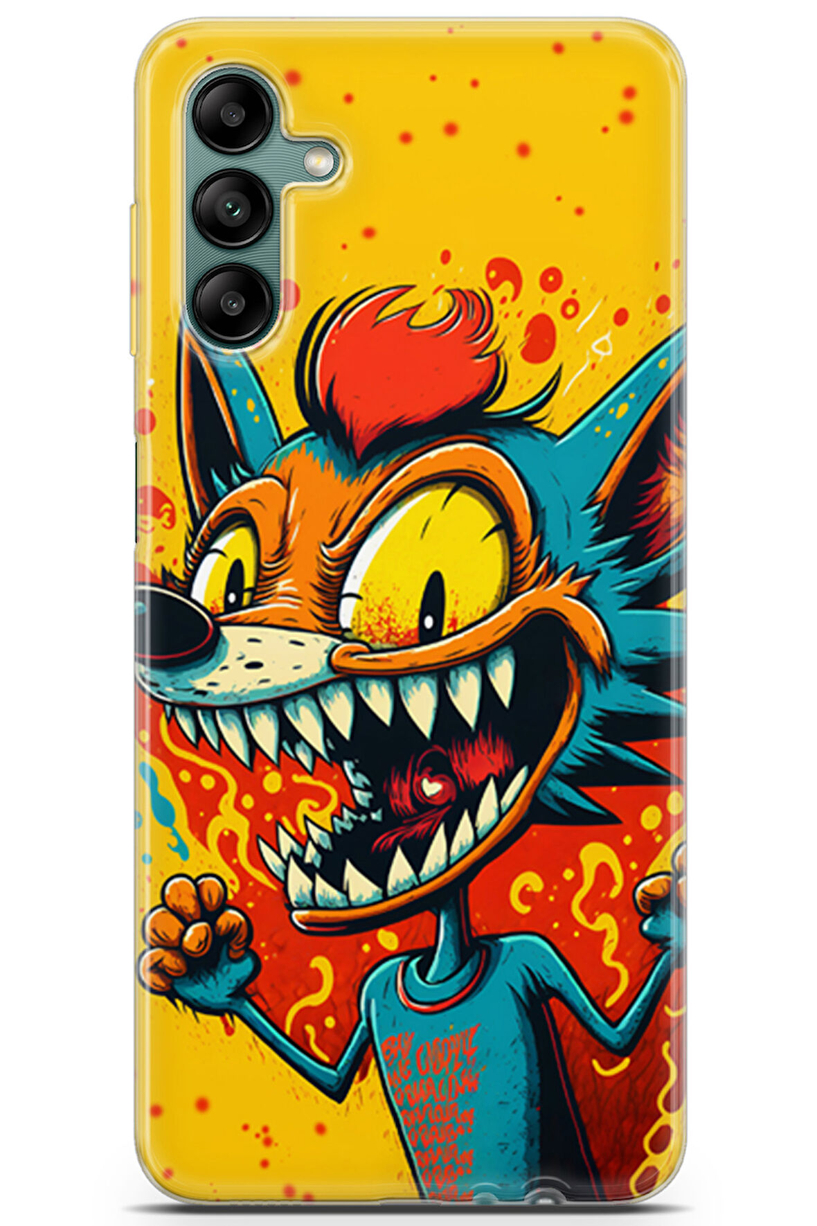 Samsung Galaxy A04S uyumlu Renkler 22 HD UV Baskı Renk Köpek Sarı