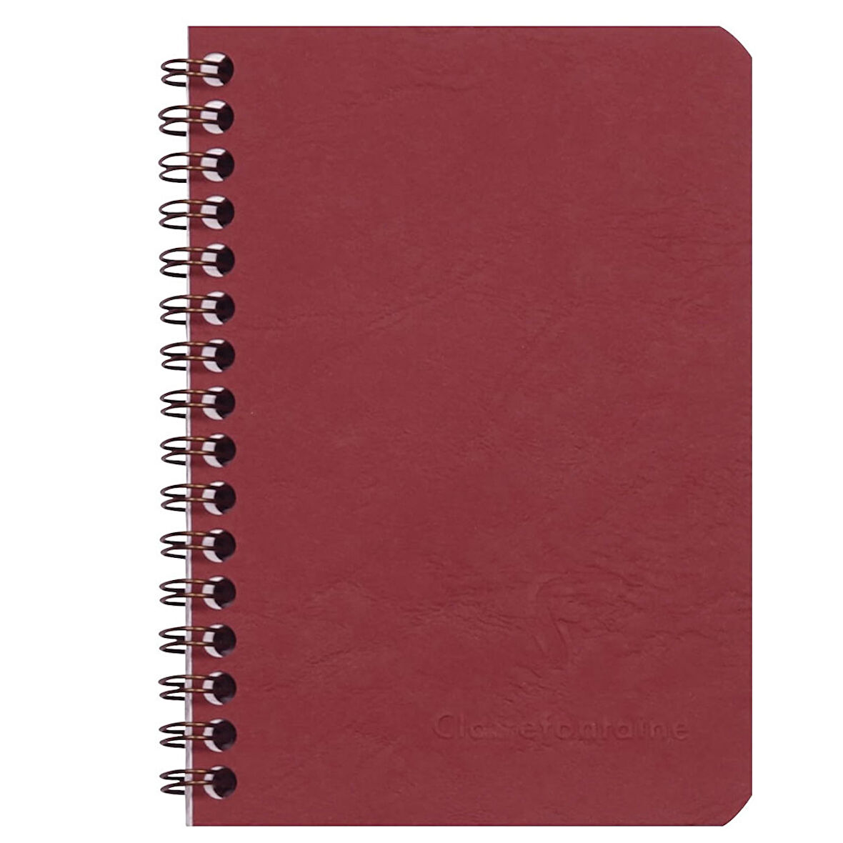 Age Bag Wirebound 9x14 Çizgili Defter Bordo 785962C