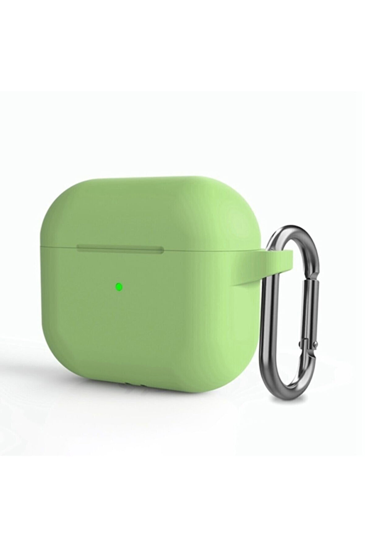 Uyumlu Airpods 3. Nesil Uyumlu Silikon Koruma Kılıf Pembe