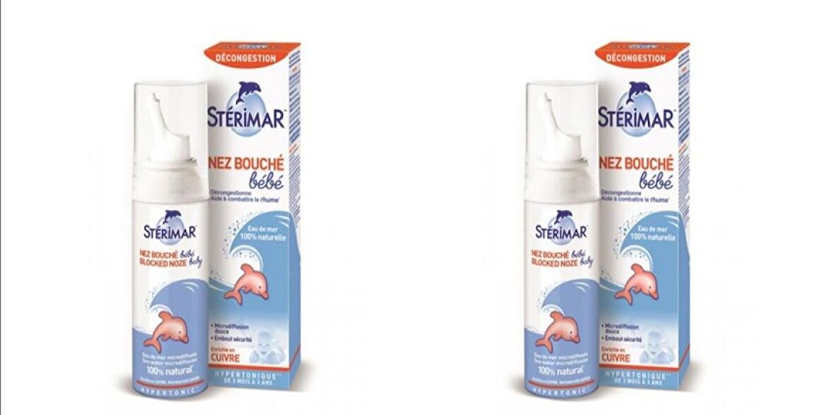 Sterimar Baby Blocked Nose Tıkalı Burun Spreyi 100 ml - 2 Adet