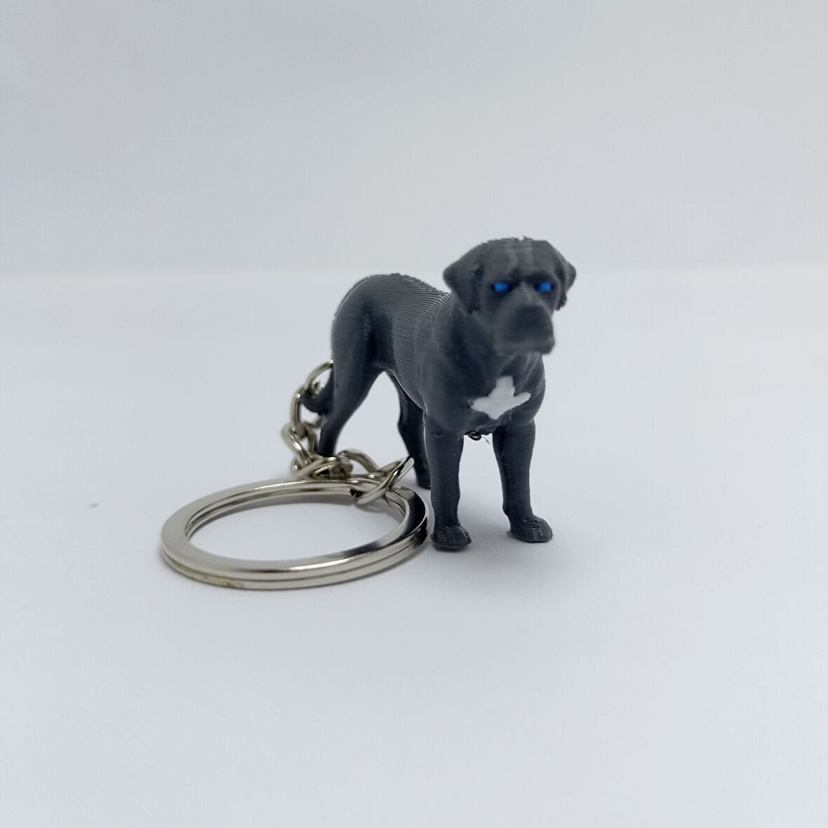 Cane corso - Gri  - Anahtarlık