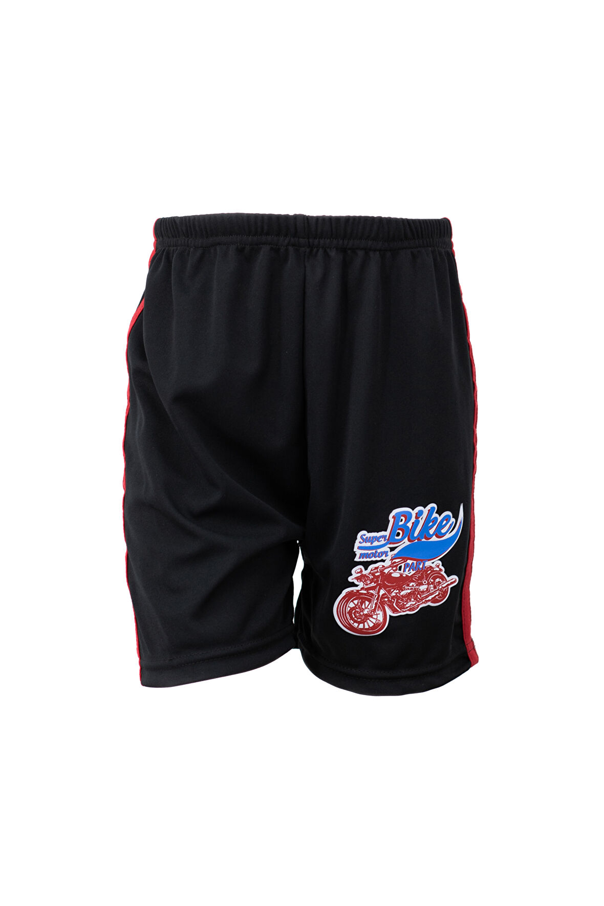 Oppland Erkek Çocuk Şortu 8-9-10 yaş Baskılı Model Beli Lastikli ve Bağcıklı Rahat Kesim