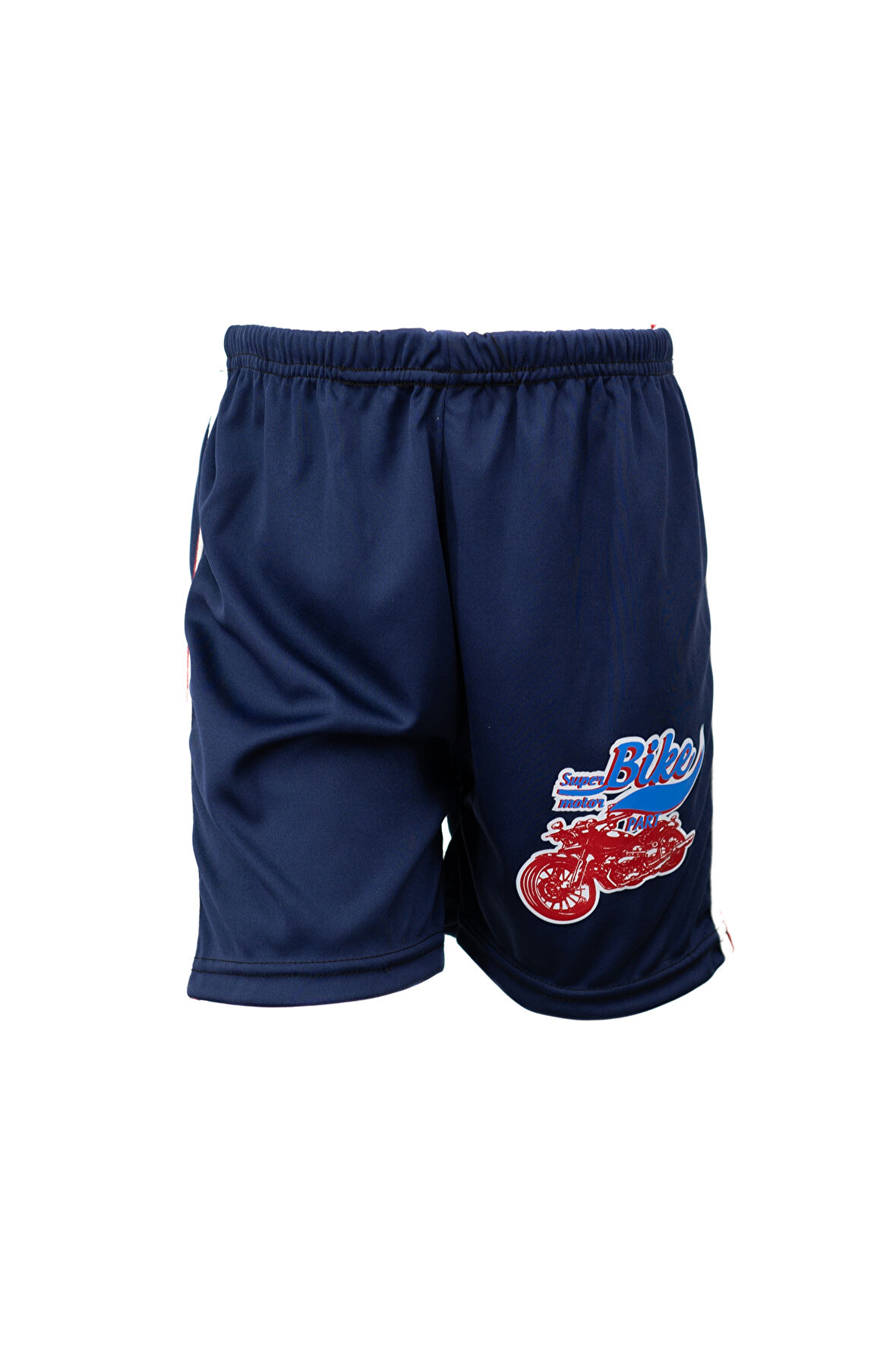 Oppland Erkek Çocuk Şortu 8-9-10 yaş Baskılı Model Beli Lastikli ve Bağcıklı Rahat Kesim