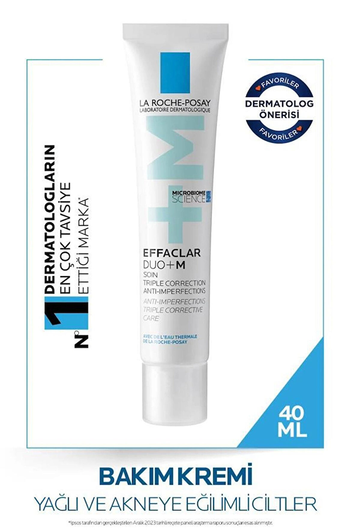 La Roche Posay Effaclar Duo +M Krem 40 ML