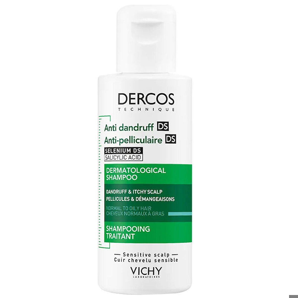 Vichy Dercos Anti Dandruff Kepek Karşıtı Şampuan 75 ml - Normal ve Yağlı Saçlar