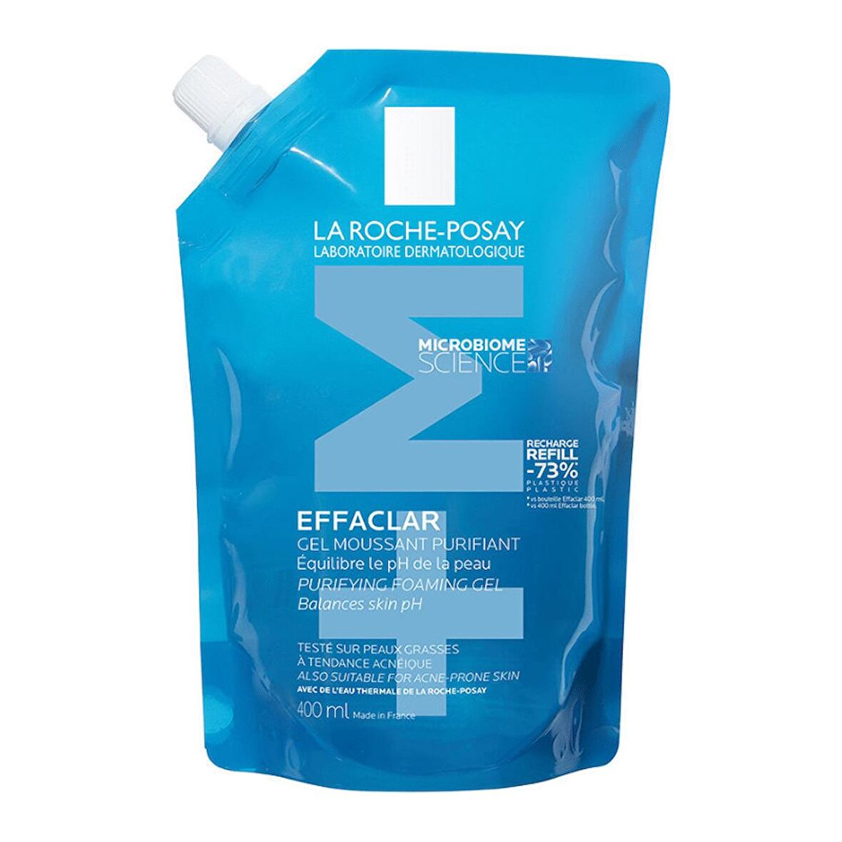 La Roche Posay Effaclar Yağlı Ciltler için Temizleme Jeli 400ml - Refill