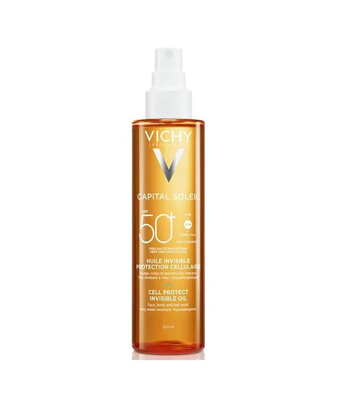 Vichy Capital Soleil Cell Protect Oil SPF50+ 200 ML