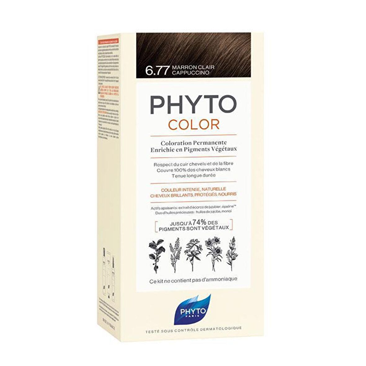 PHYTO PHYTOCOLOR 6.77 - Cappuccino Kahve