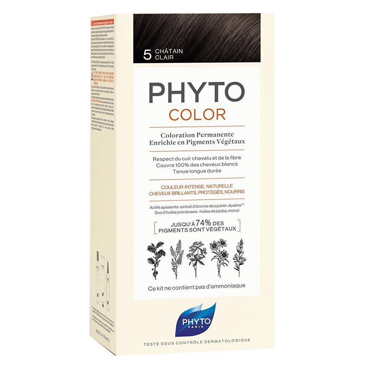 PHYTO PHYTOCOLOR 5 - Açık Kestane