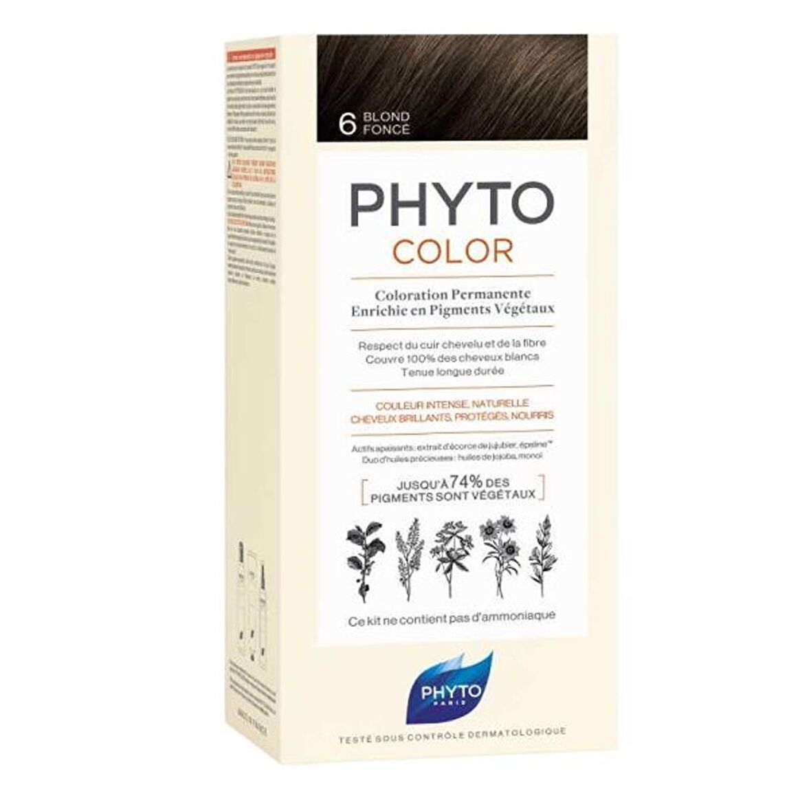 PHYTO PHYTOCOLOR 6 - Koyu Kumral