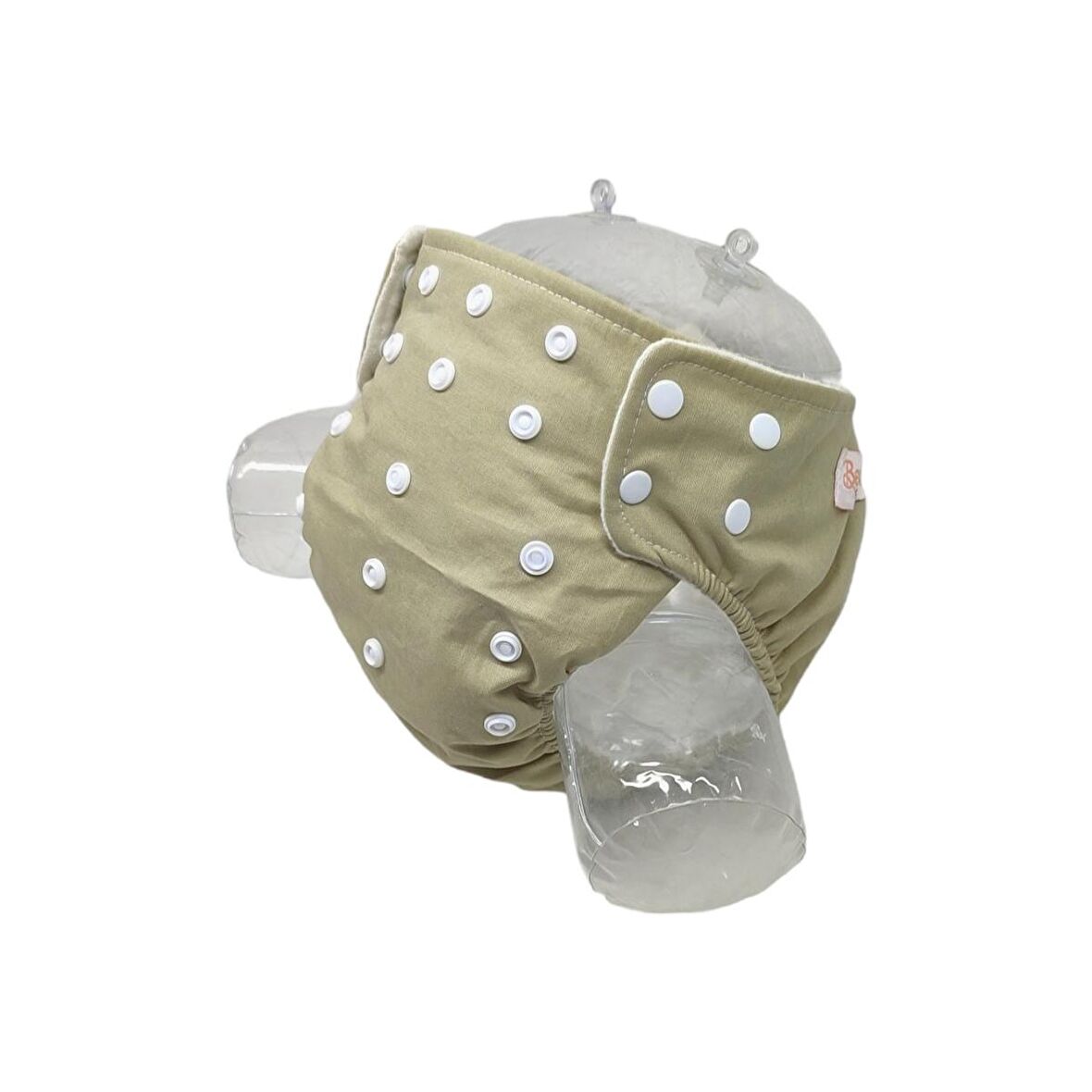 Bezhane Tekli Yıkanabilir Bebek Bezi Haki Yeşil