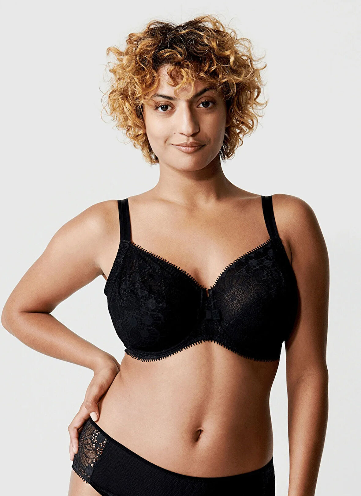 Chantelle Siyah Balenli Sütyen C15F10