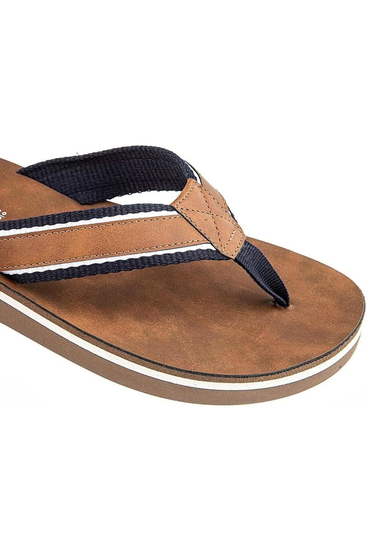 Faux Anatomik Taban Islak Zemin Parmak Arası Erkek Terlik