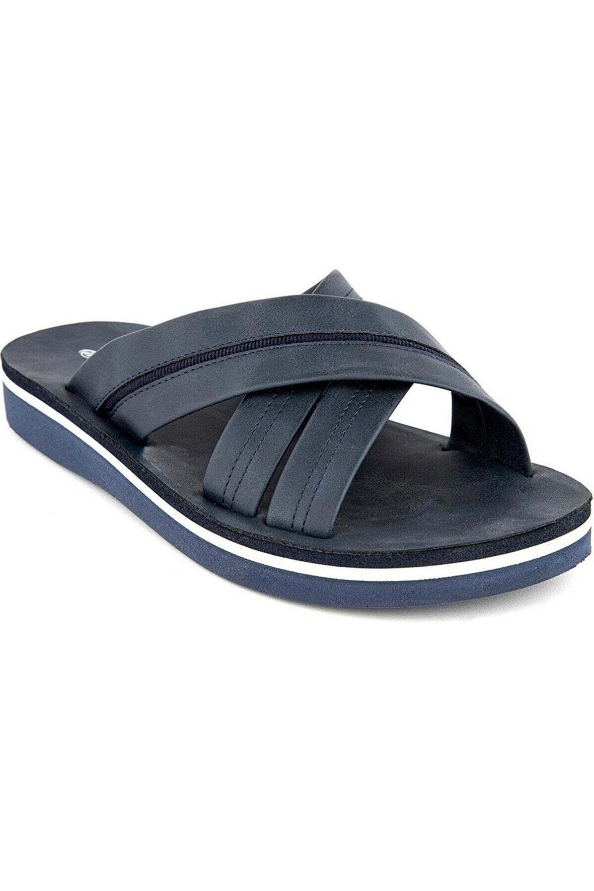 Alexander Anatomik Taban Islak Zemin Bantlı Yazlık Erkek Terlik